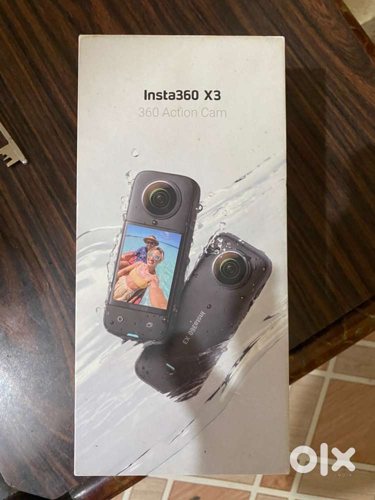 Insta 360 X3 Unused Condition + 360 Invisible Carbon Stick with Tripod