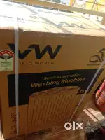 Visio world semi automatic washing machine 7.5kg