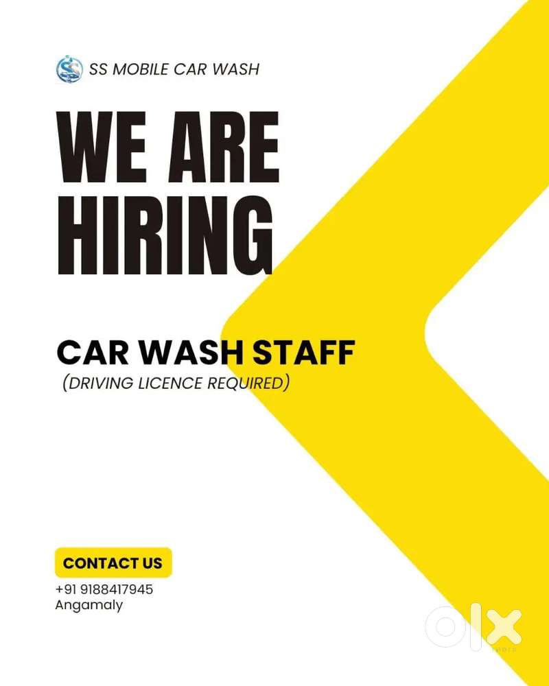 Car washing staff