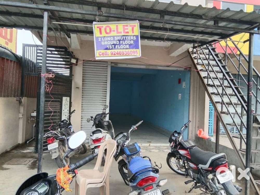 Commercial Shutters on Bommakkal Highway: Ground & 1st floor available