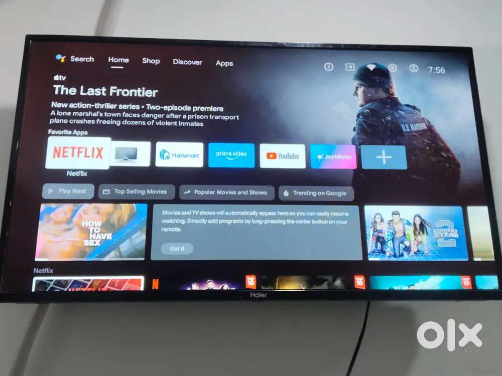 Original 40inch Haier smart tv