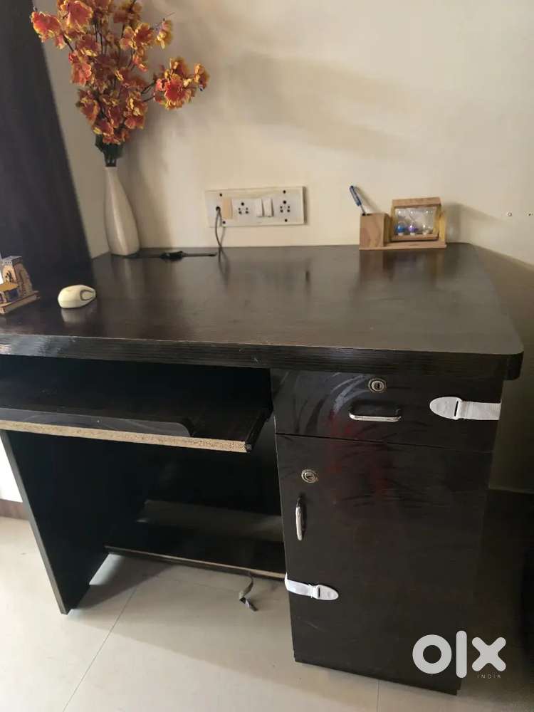 Computer table with chair