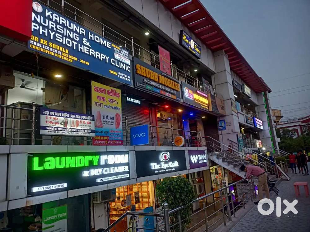 120 sq ft shop available for office purpose fully furnished