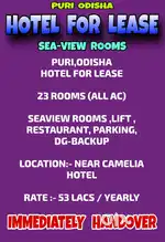 HOTEL LEASE IN PURI, ODISHA