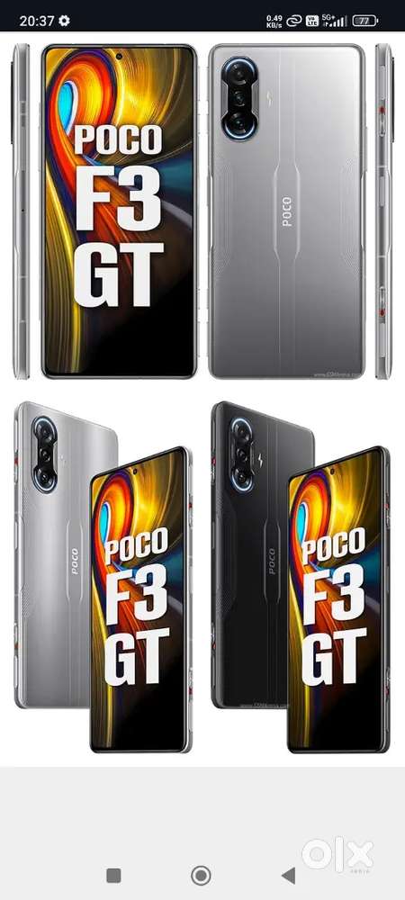 Poco f3 gt 5g pop-up trigger geming phone