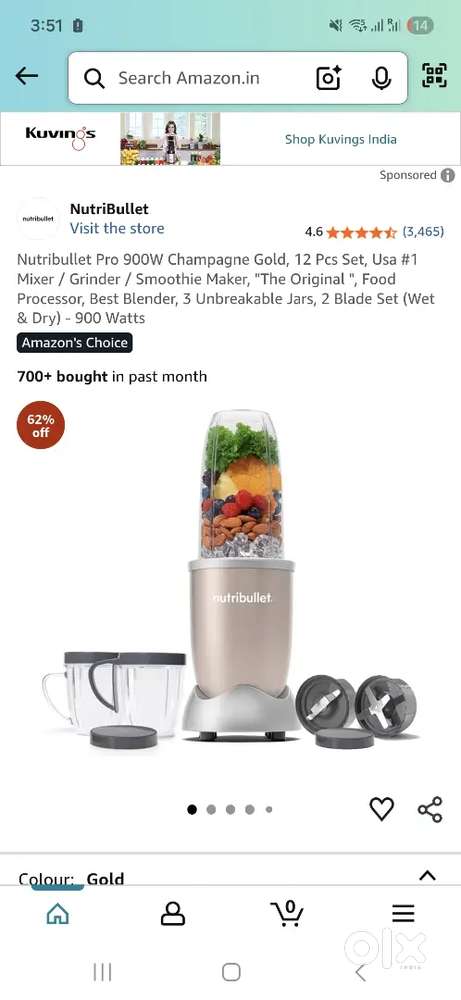 Selling My brand New kitchen Appliances with box warranty