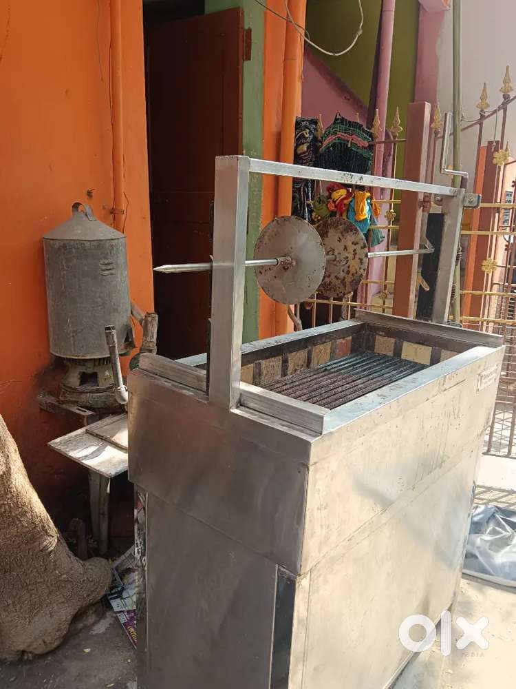 Charcoal shawarma machine,