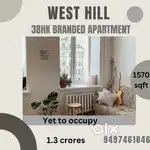 West hill 3BHK 1.3 crores 1550 sqft