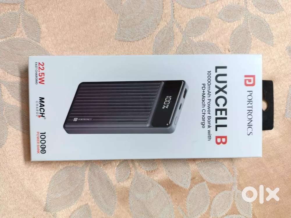 Portronics power bank 10000 mh fast charging