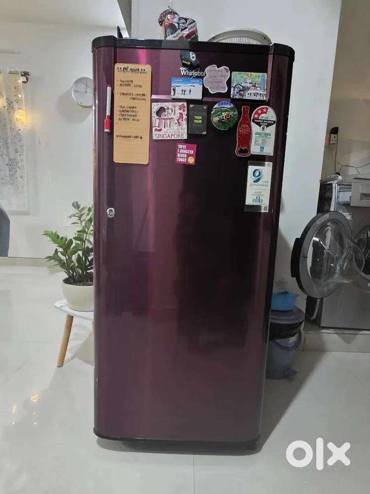 Whirlpool 190 ltrs Single Door Fridge in Excellent Condition