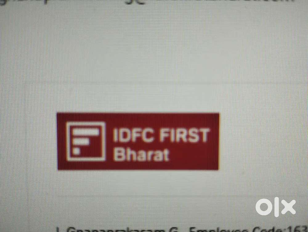 Idfc first bharat Relationship manager posting