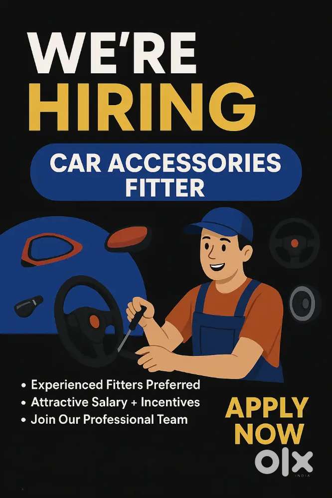 Car accessories fitter