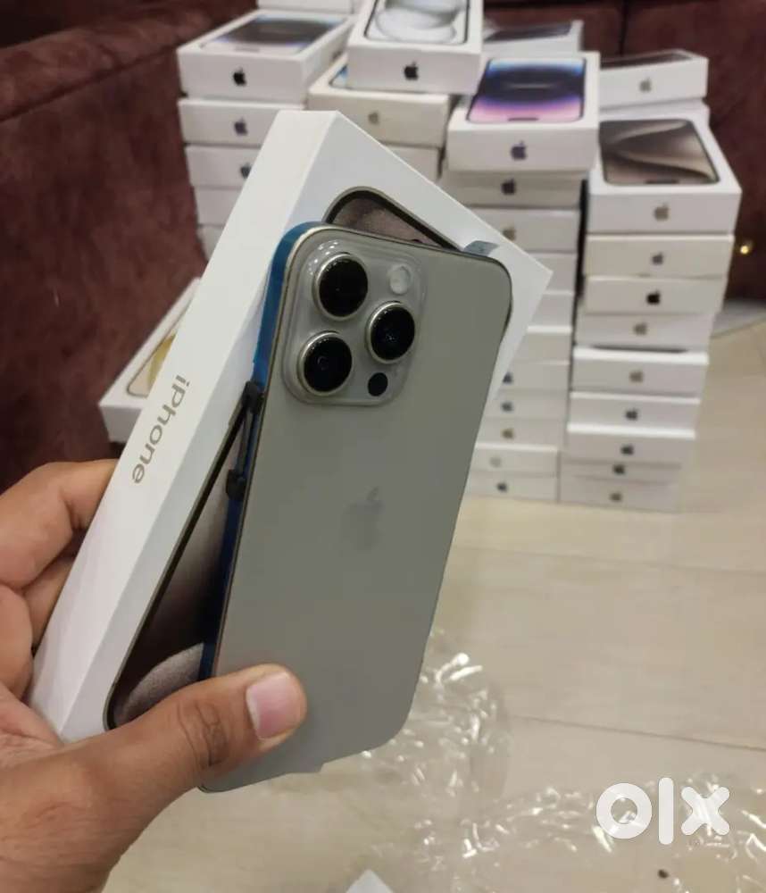 APPLE IPHONE 15PROMAX NEW ALSO REFURBISHED BOX PACK BILL ALSO AVAILABL