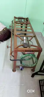 Heavy Duty Double Burner Gas Stove (Iron Frame)