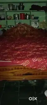 6*8 wooden cot and parupu good condition