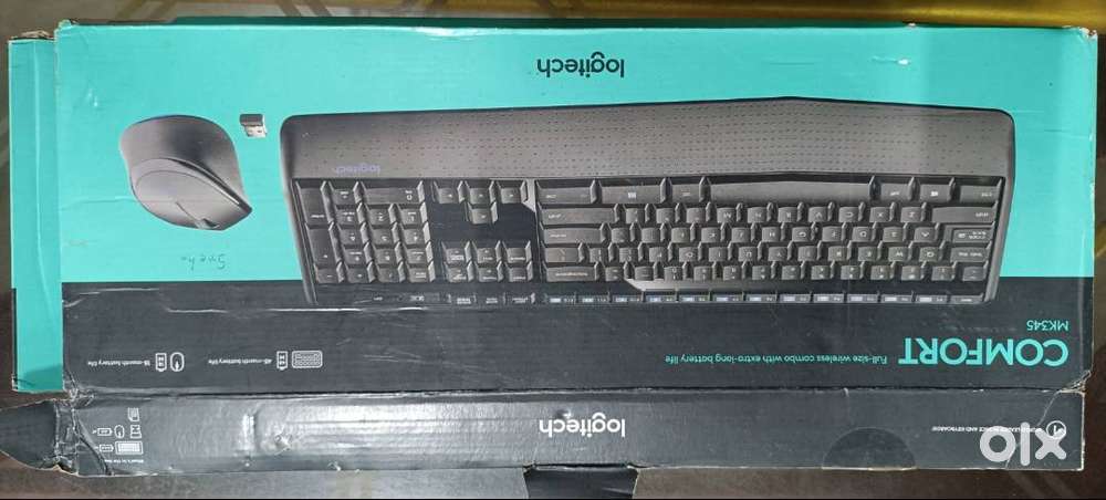 full box set of wireless mouse + keyboard