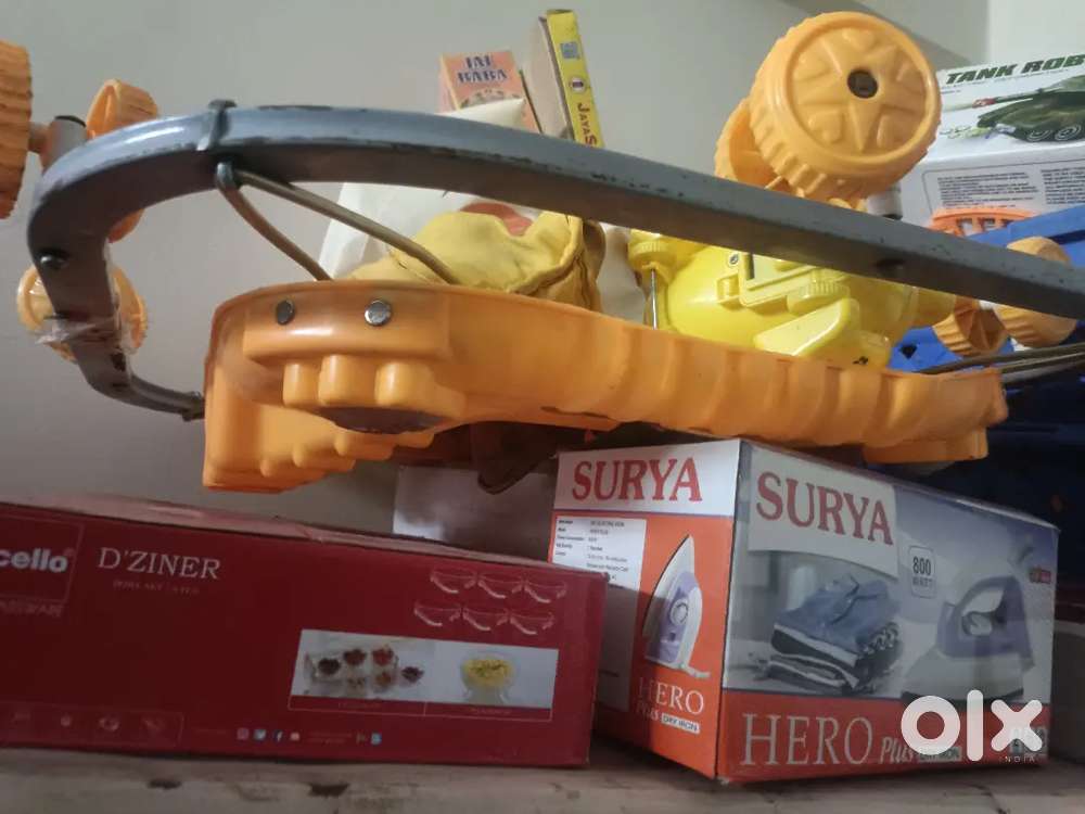 Musical baby walker