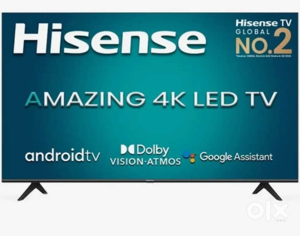 A71F Hisense 55inch led tv with with working mainbord, power bord ect