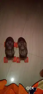 Skates with shoes fitted