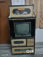 Solid Wood TV Cabinet with Storage Drawers –( Jaipur)