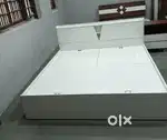 SC Furniture White Queen size bed