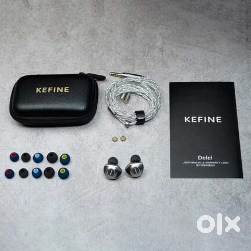 Kefine Delci Premium IEM – Barely Used, Mint Condition + Bill +Box