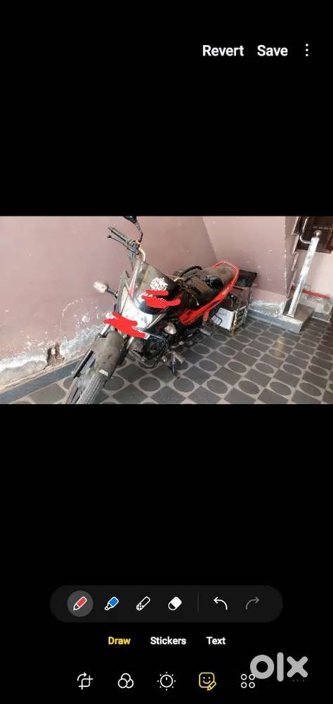 78000 genuine running not scretch all bike