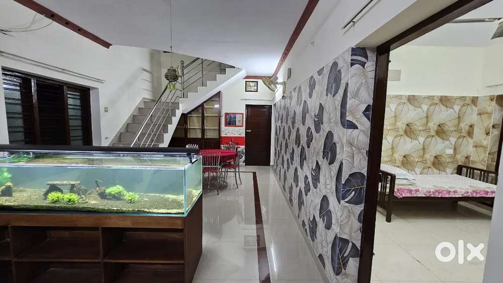 Furnished  House  For  Rent  Ground  Floor  Karikkakam Trivandrum