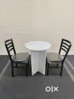 New - Restaurant / Cafe / Dhaba - 1 Table & 2 chair set