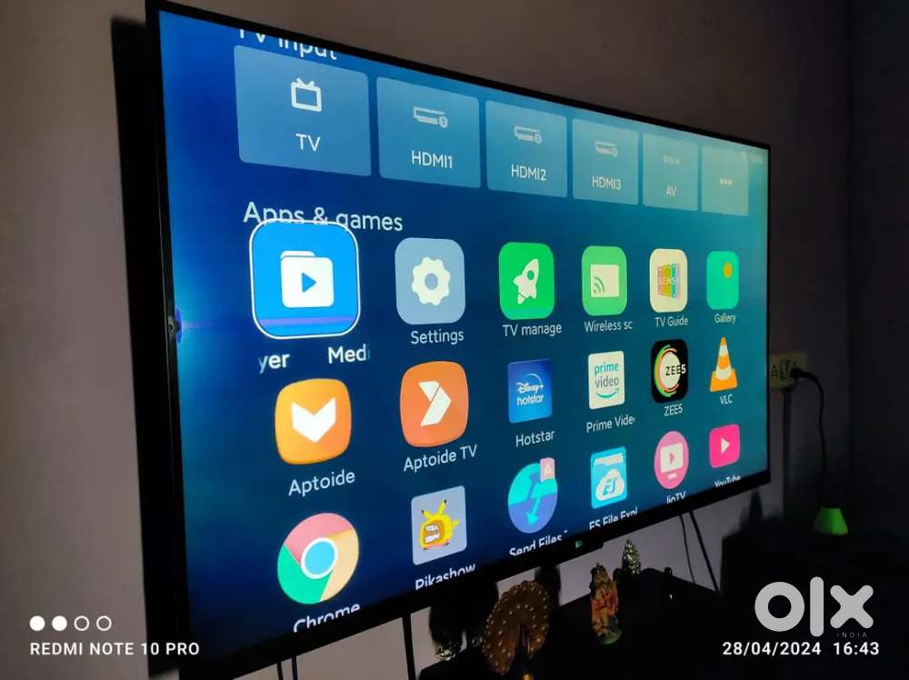 Mi 4A 55 inch tv screen damage