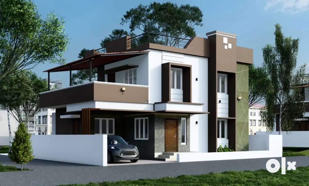 3bhk duplex new house 95 lakh Bikarnakatte