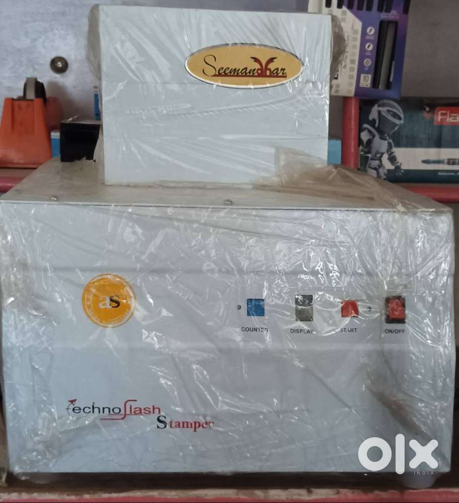 Rubber Stamp making Flashing Machine