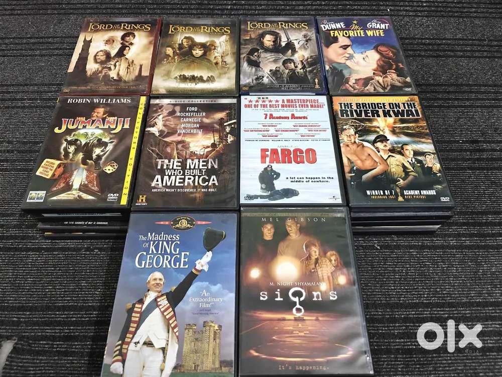 English dvd all Imported read all details before msg me