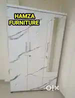 HAMZA FURNITURE New designer stylish look particle wood wardrobe
