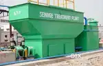 Sewage treatment plant operator