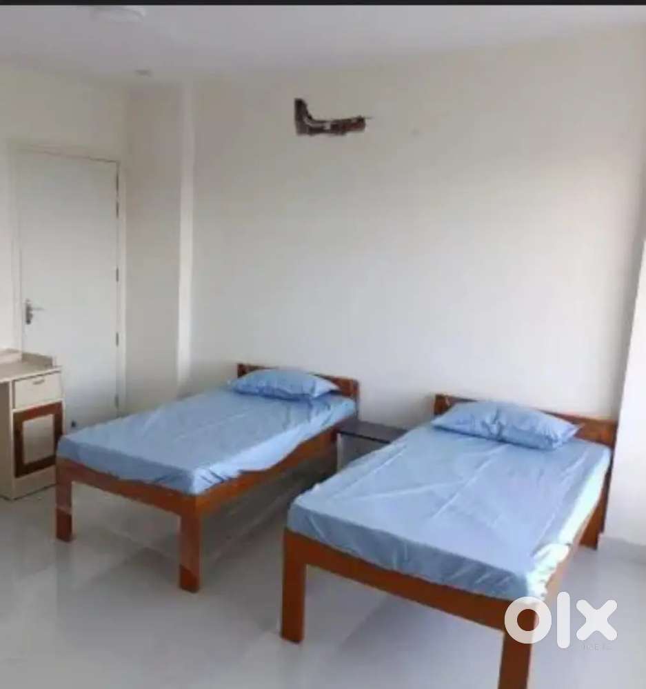 Room rent plus two time food in 6000 per person