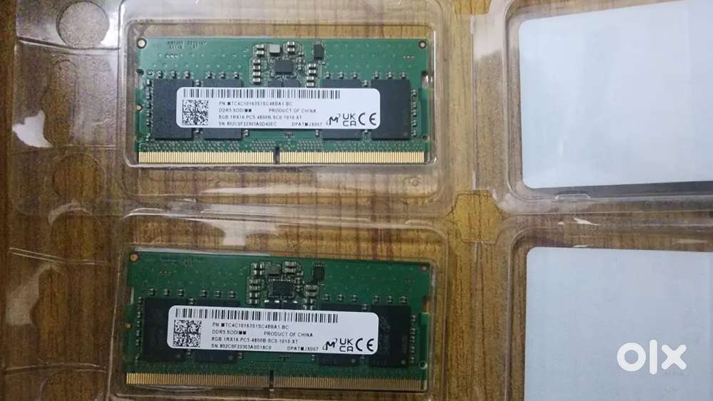 16GB DDR5 RAM (8×2) – 4800MHz – Brand New Condition