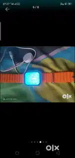 Smart watch with ear buds