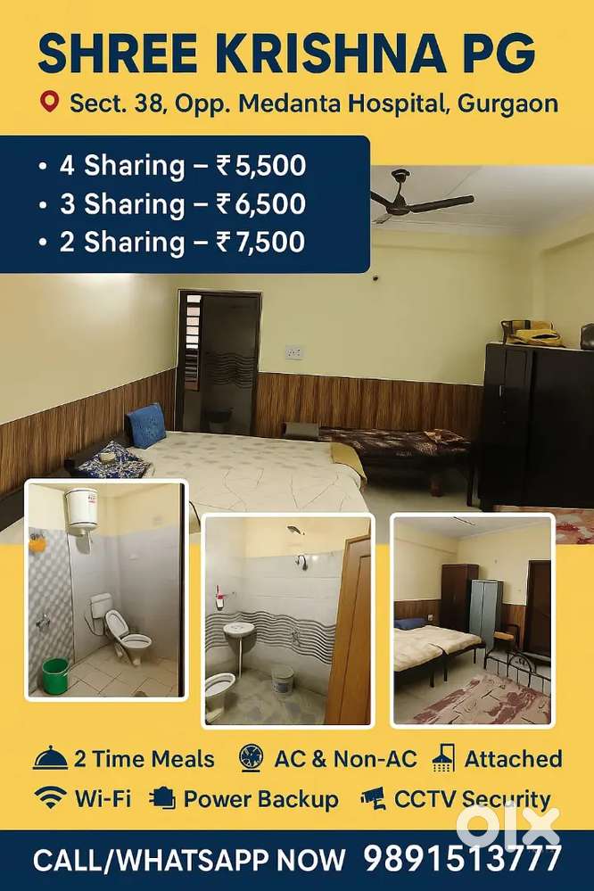 Shree Krishna boys pg sec 38