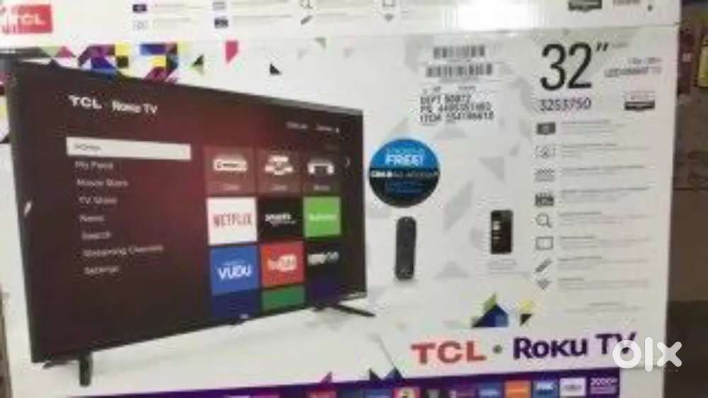 Led tv TCL smart google tv with 4K Ultra HD on Bajaj electronics