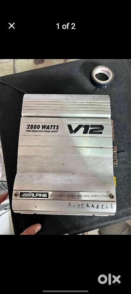 2 ch alpine amp