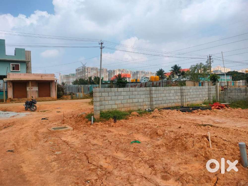 BDA Approval A khatah Sites@bagalur circle town 7500/-psqft
