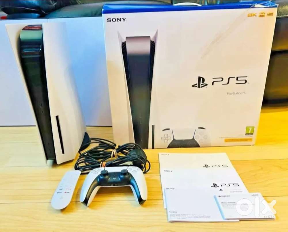 Sony PS5 Playstation 5 Disc Edition Games Console White Boxed  Media