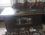 Table iron,computer,books