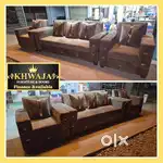 Khwaja furniture. Affordable sofa set. Bajaj finance available