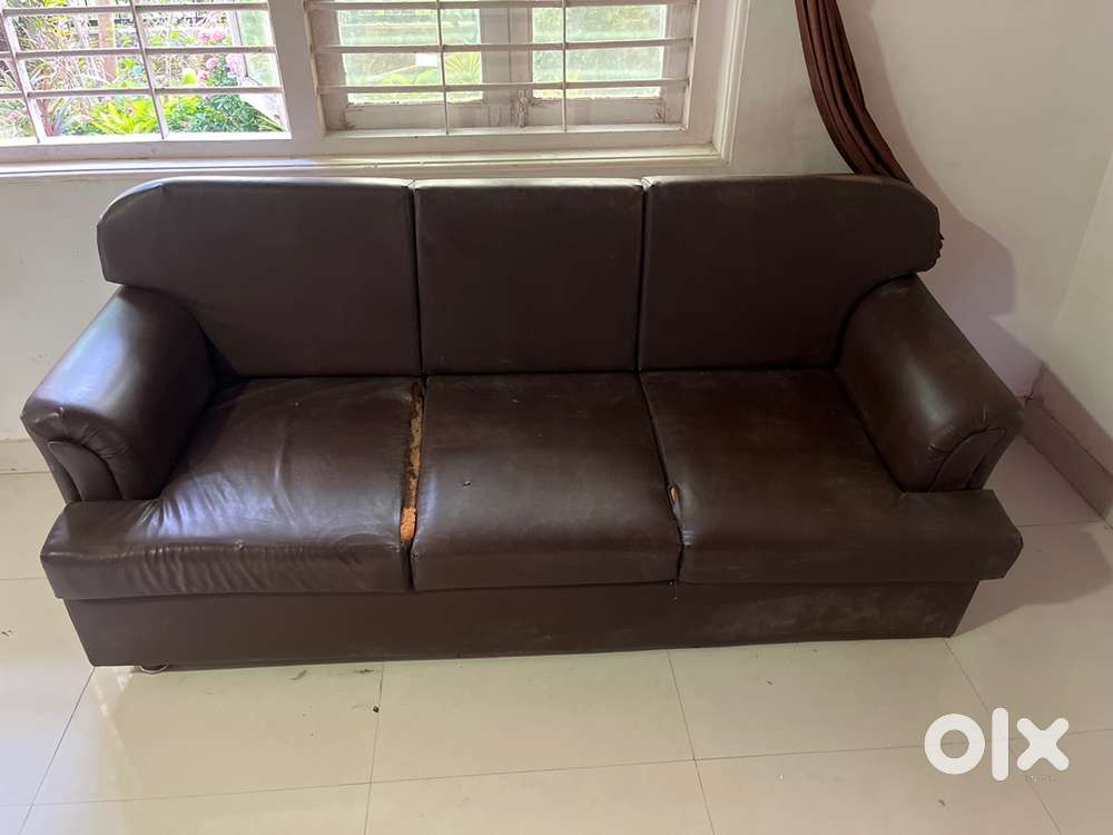 Leather sofa