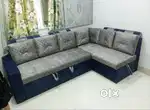 New brand l sofa cum bed