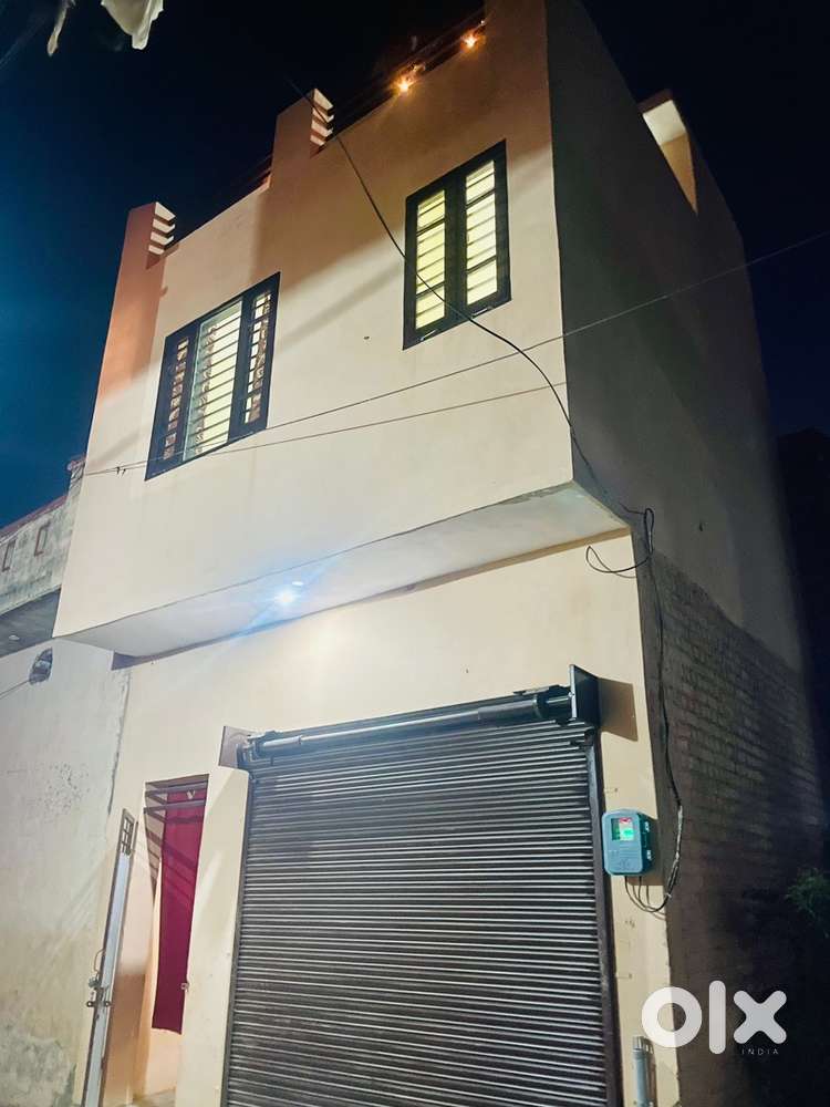 Car Garage with double storey flat.