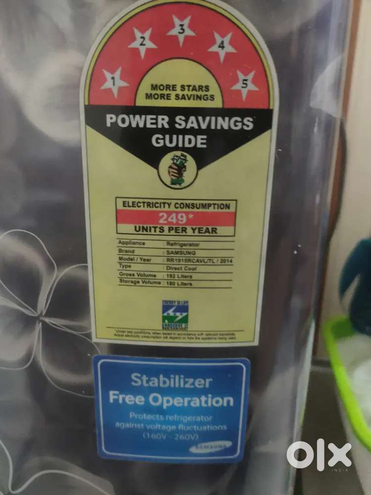 Samsung Single 5 Star Door Fridge