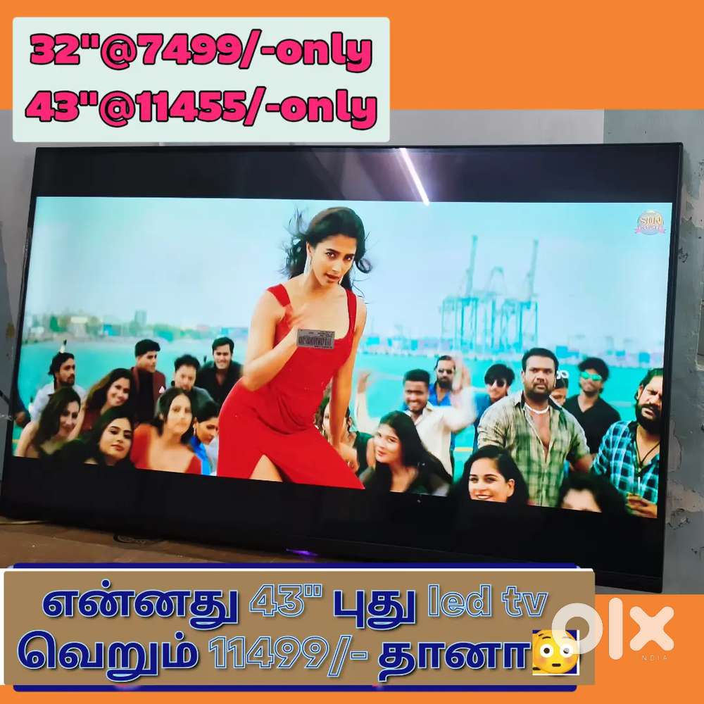 UHD 43 SONY smart Android led tv just 10999
